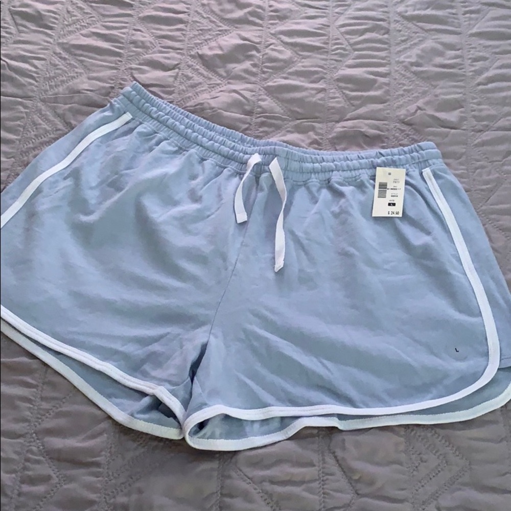 baby blue shorts